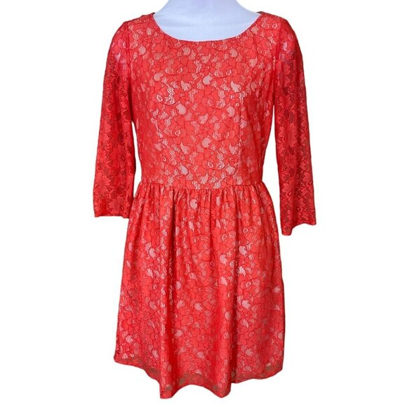 lace tango dress ISADORA One shoulder tango dress with lace main image 0